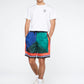 MONTE CARLO TENNIS SHORT-BLACK MULTI