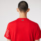 Men's Heritage Branded Crew Neck Flecked Cotton T-Shirt