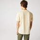 Camiseta De Hombre En Algodón De Cuello Redondo Con Estampado De Cocodrilo Y Firma 