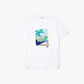 Camiseta de hombre en algodón estampado 