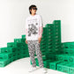 Men's Lacoste L!VE Collab Minecraft Loose Fit Organic Cotton T-Shirt