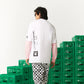 Camiseta de hombre Lacoste L!VE Collab Minecraft Loose Fit en algodón orgánico 