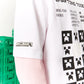 Camiseta de hombre Lacoste L!VE Collab Minecraft Loose Fit en algodón orgánico 