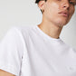 Camiseta de hombre en algodón con cuello redondo 