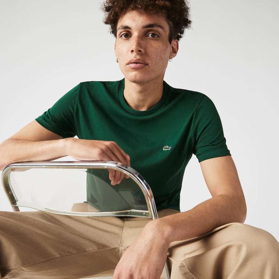 Men's Crew Neck Pima Cotton Jersey T-shirt