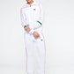 AMISCORA TRACK JACKET ARCHIVIO-WHITE/GRENADINE/JOLLY GREEN