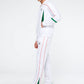 AMISCORA TRACK JACKET ARCHIVIO-WHITE/GRENADINE/JOLLY GREEN