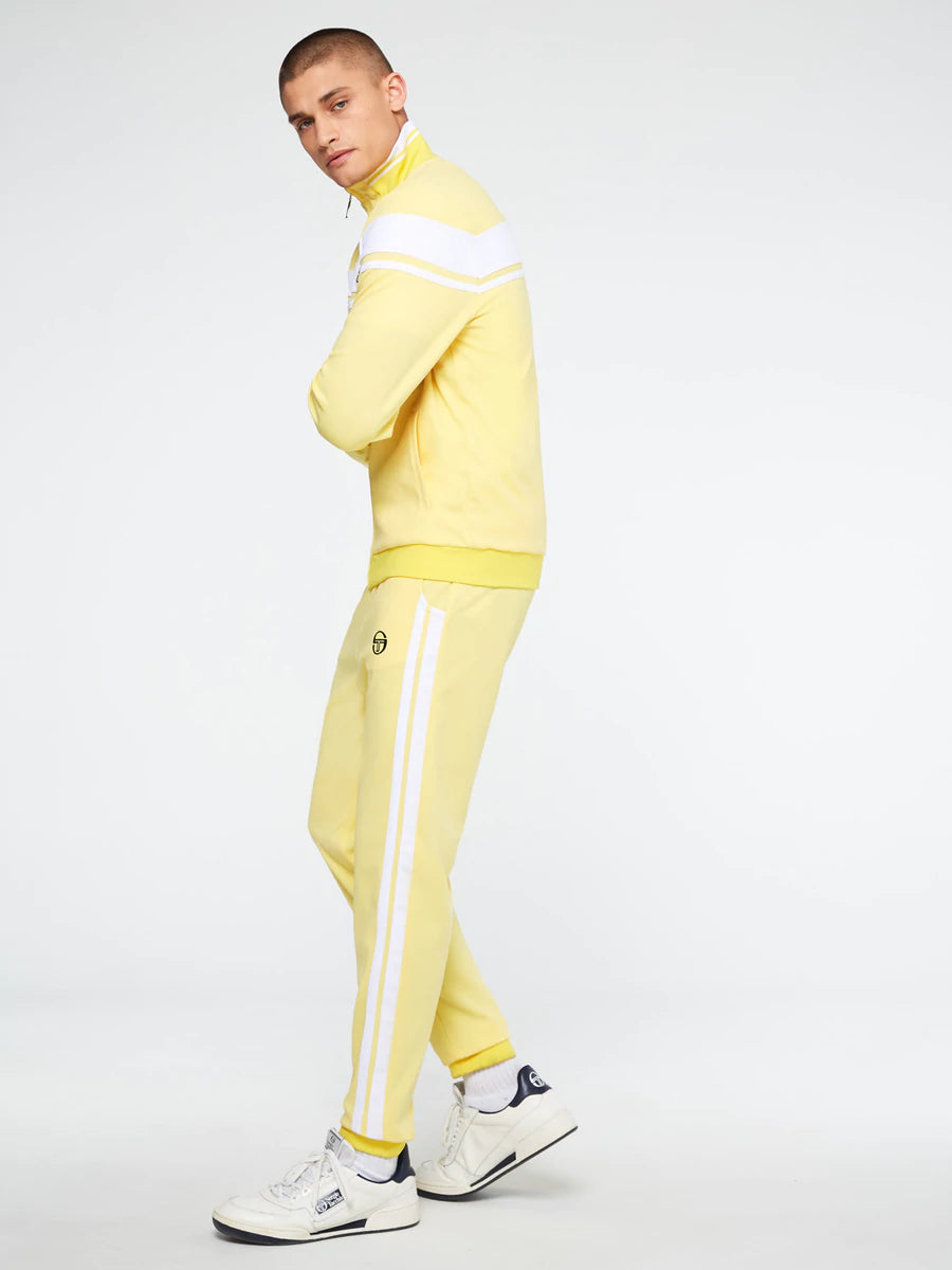 DAMARINDO TRACKSUIT ARCHIVIO-LEMON DROP/WHITE