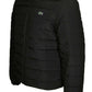 Lacoste Men’s Padded Jacket with Concealed Hood in Black BH7774-51 C31
