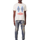 PURPLE-BRAND BANDANA PATCH PRINT INDIGO P001 LOW RISE SKINNY