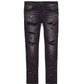 P001 PINTURA DE LAVADO NEGRO EXCLUSIVO DE LAVADO DE JEAN SKINNY DE BAJO TIRO