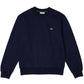 LACOSTE Men's Blue Crew Sweat Sh9608