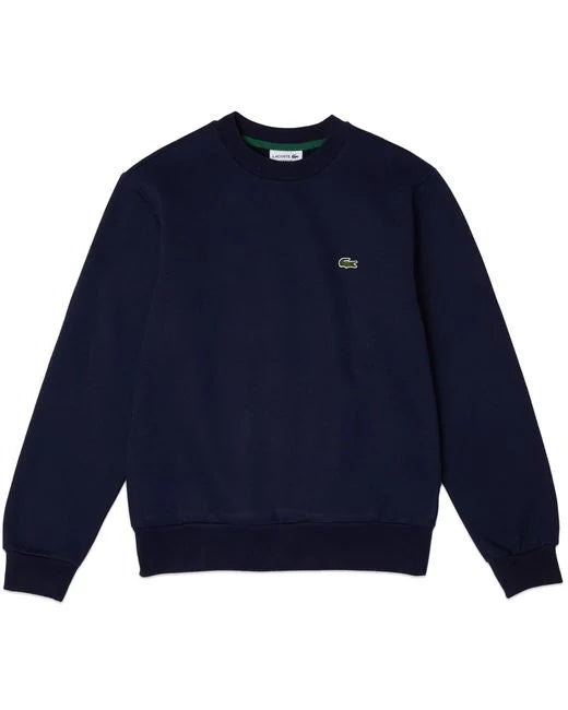 LACOSTE Men's Blue Crew Sweat Sh9608
