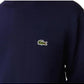LACOSTE Men's Blue Crew Sweat Sh9608